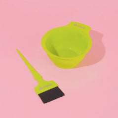 Lime AF Bowls + Brushes