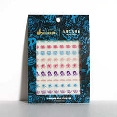 Powder Nail Sticker